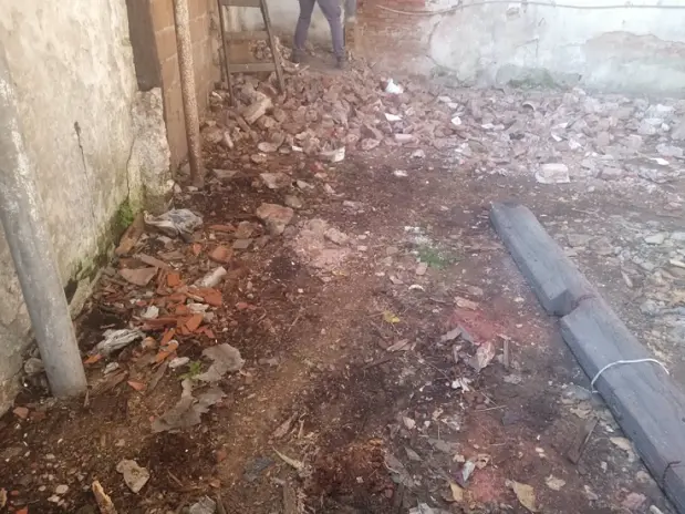 Limpieza de Terreno y Desmonte de Techo de Chapa en San Fernando, Zona Norte